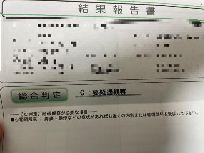 健康診断結果 蔵人 (33) 東京都（出張性感マッサージ